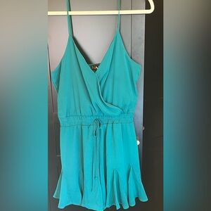 Trixxi Teal Romper